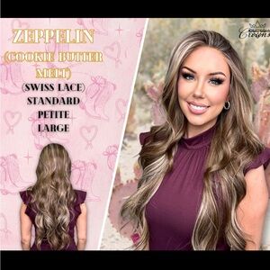 Zeppelin Cookie Butter Melt Swiss lace Petite